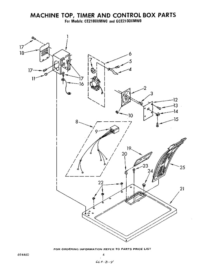 Diagram for GCE2100XMW0