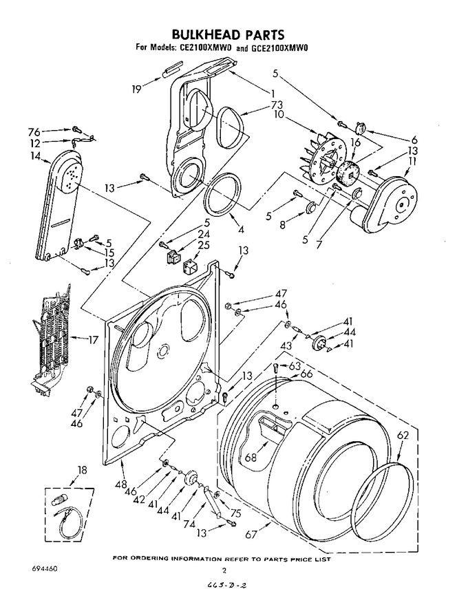 Diagram for CE2100XMW0