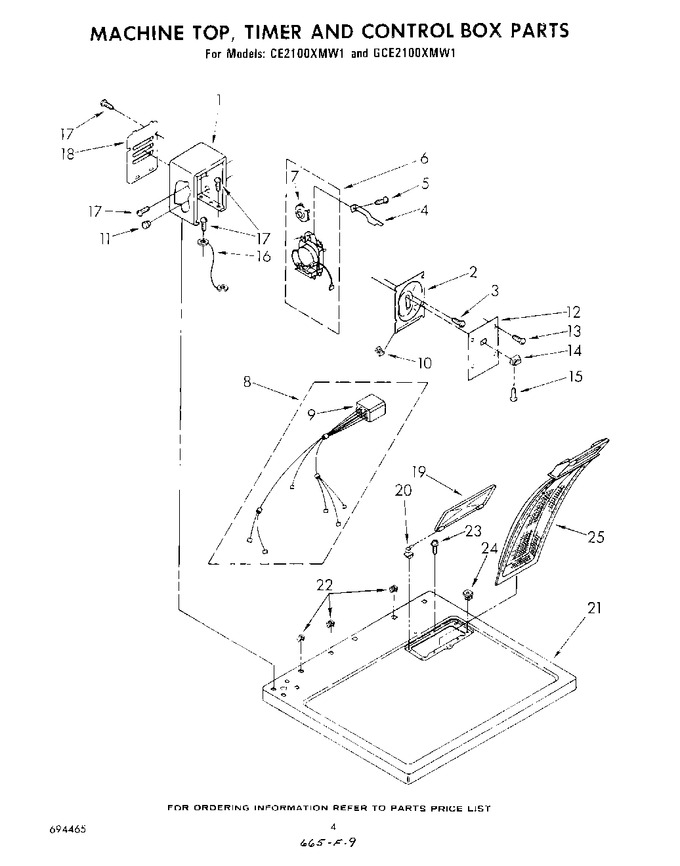 Diagram for GCE2100XMW1