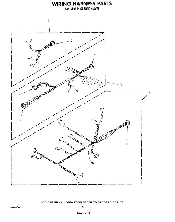 Diagram for GCE2500XMW1