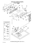 Diagram for 02 - Top And Console Parts