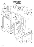 Diagram for 02 - Cabinet Parts