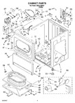 Diagram for 02 - Cabinet Parts