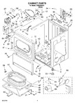 Diagram for 02 - Cabinet Parts