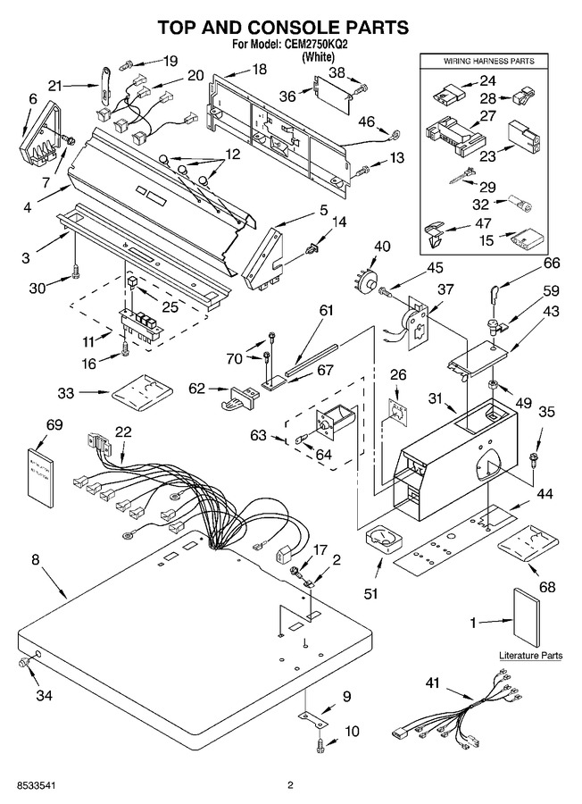 Diagram for CEM2750KQ2