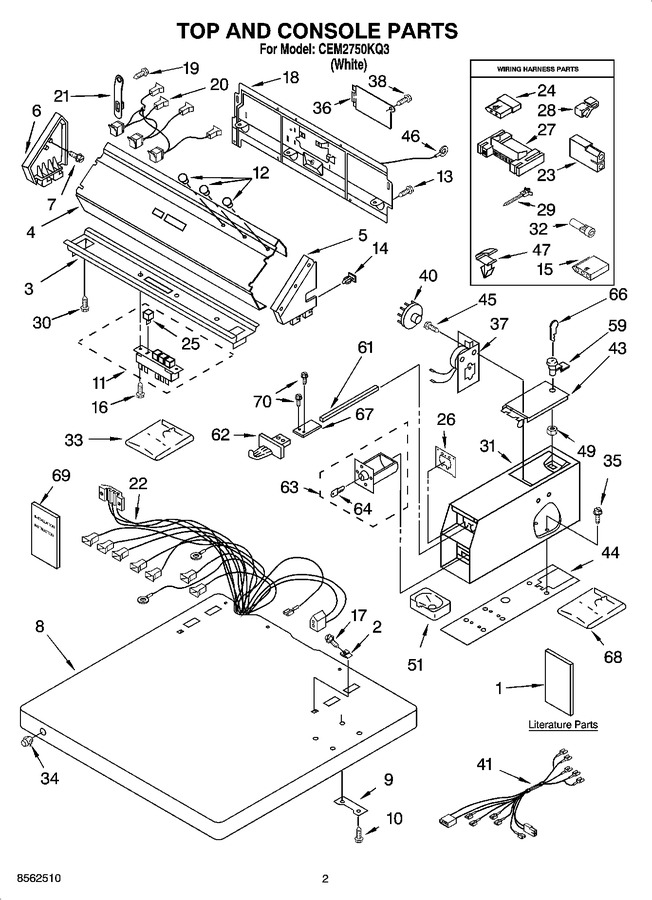 Diagram for CEM2750KQ3
