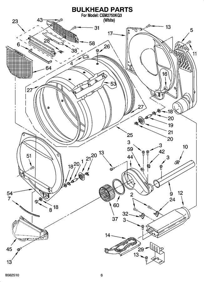 Diagram for CEM2750KQ3