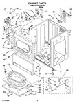 Diagram for 02 - Cabinet Parts