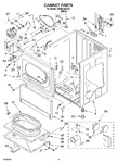 Diagram for 02 - Cabinet Parts