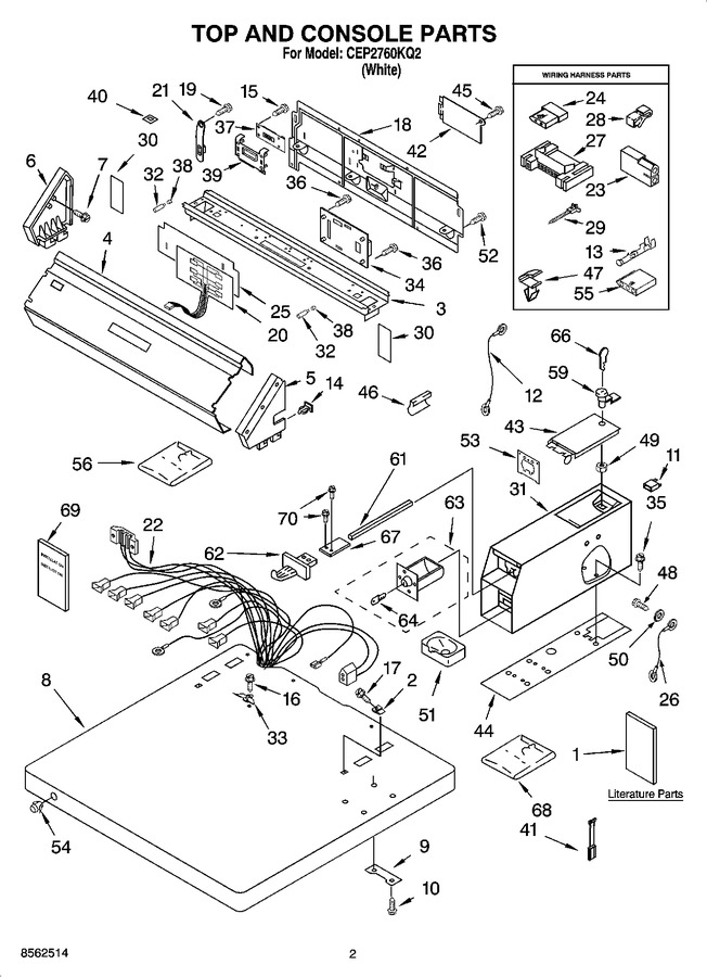 Diagram for CEP2760KQ2