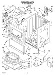 Diagram for 02 - Cabinet Parts