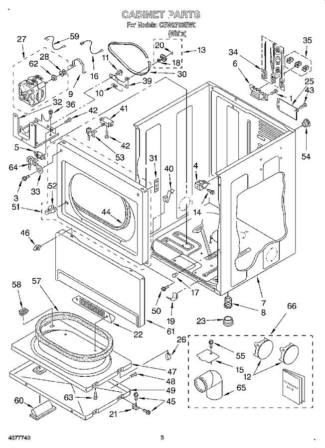 Diagram for CEW2790EW0