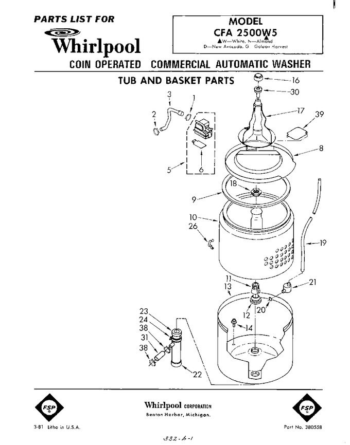 Diagram for CFA2500W5