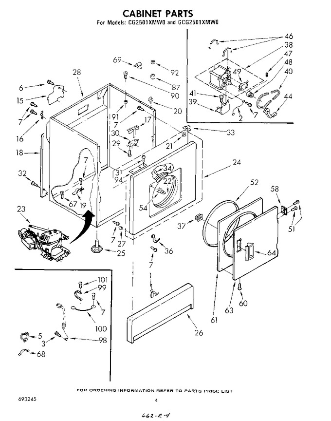 Diagram for CG2501XMW0