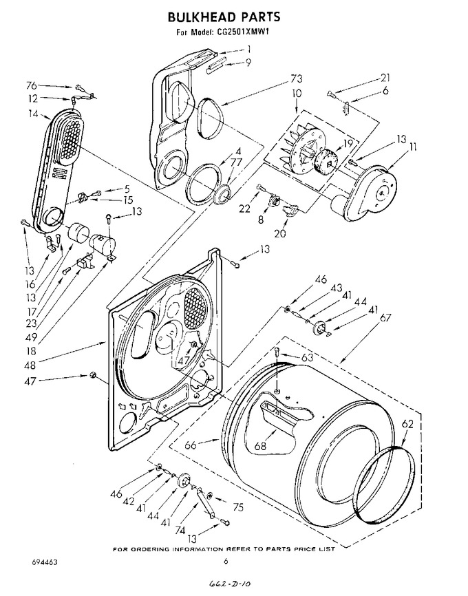 Diagram for GCG2501XMW1