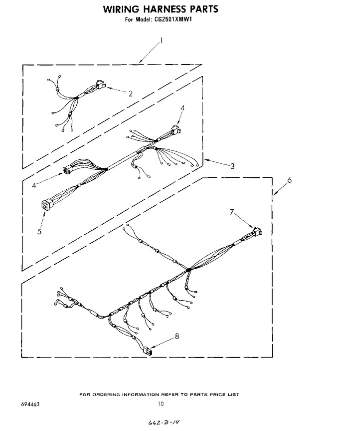 Diagram for GCG2501XMW1