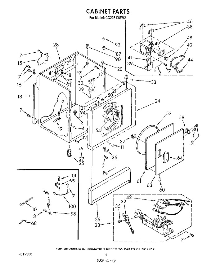 Diagram for CG2951XSW2