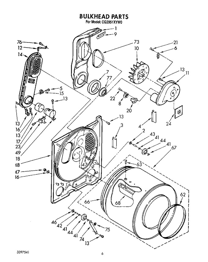 Diagram for CG2951XYW0
