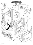 Diagram for 02 - Cabinet Parts