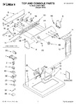 Diagram for 01 - Top And Console Parts