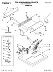 Diagram for 01 - Top And Console Parts