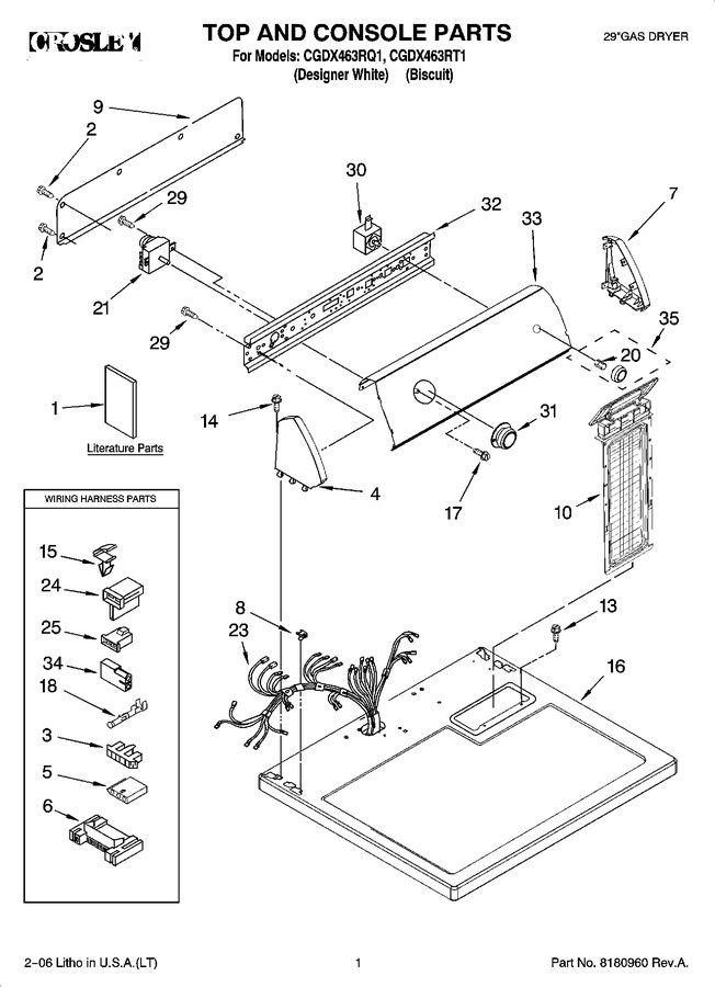 Diagram for CGDX463RQ1