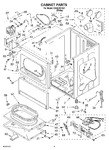 Diagram for 02 - Cabinet Parts