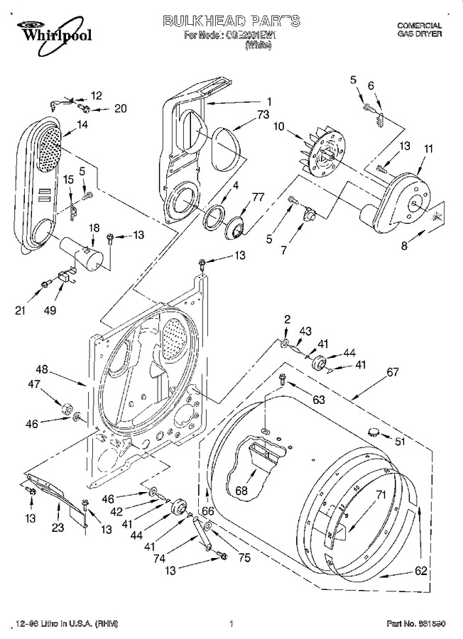 Diagram for CGE2991EW1