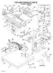 Diagram for 01 - Top And Console Parts