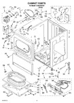 Diagram for 02 - Cabinet Parts