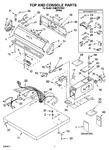 Diagram for 01 - Top And Console Parts