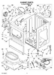 Diagram for 02 - Cabinet Parts