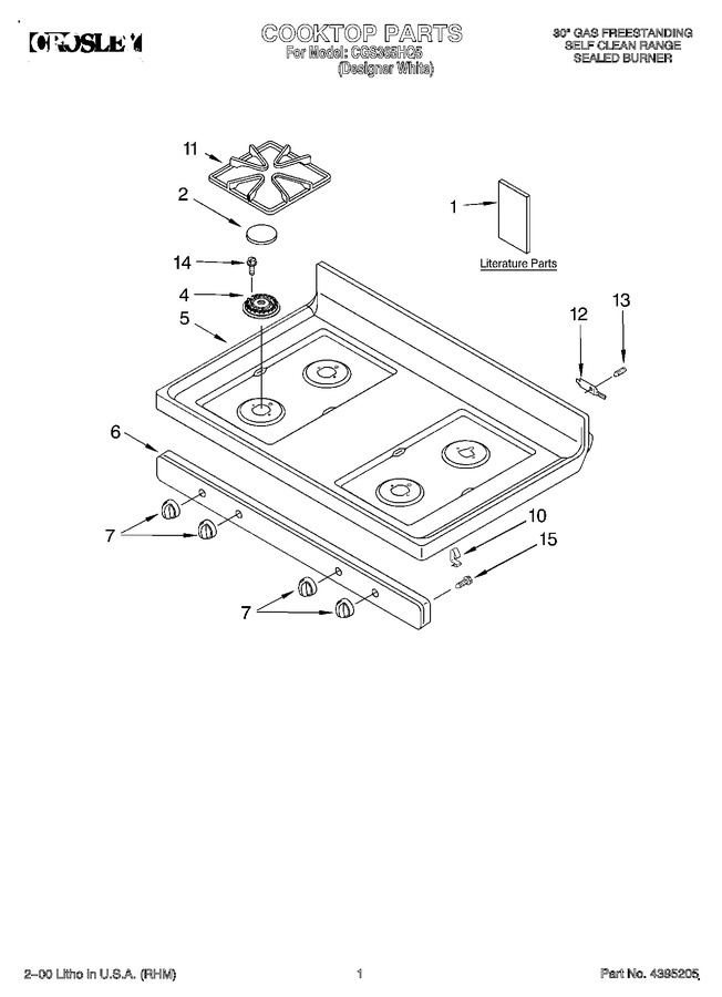 Diagram for CGS365HQ5
