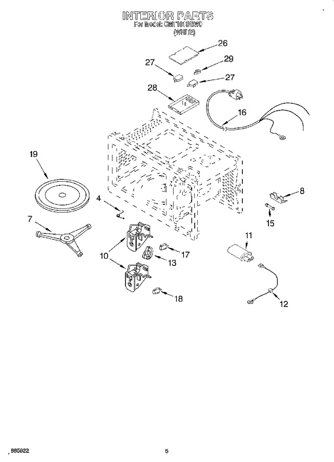 Diagram for CMT101SGW0