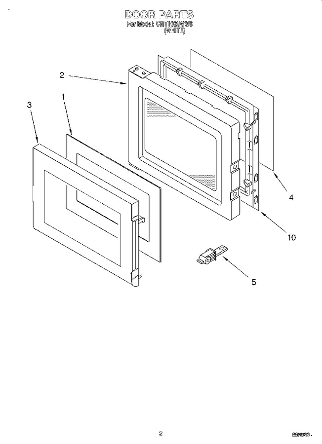 Diagram for CMT102SGW0