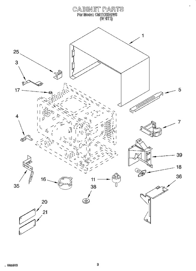 Diagram for CMT102SGW0