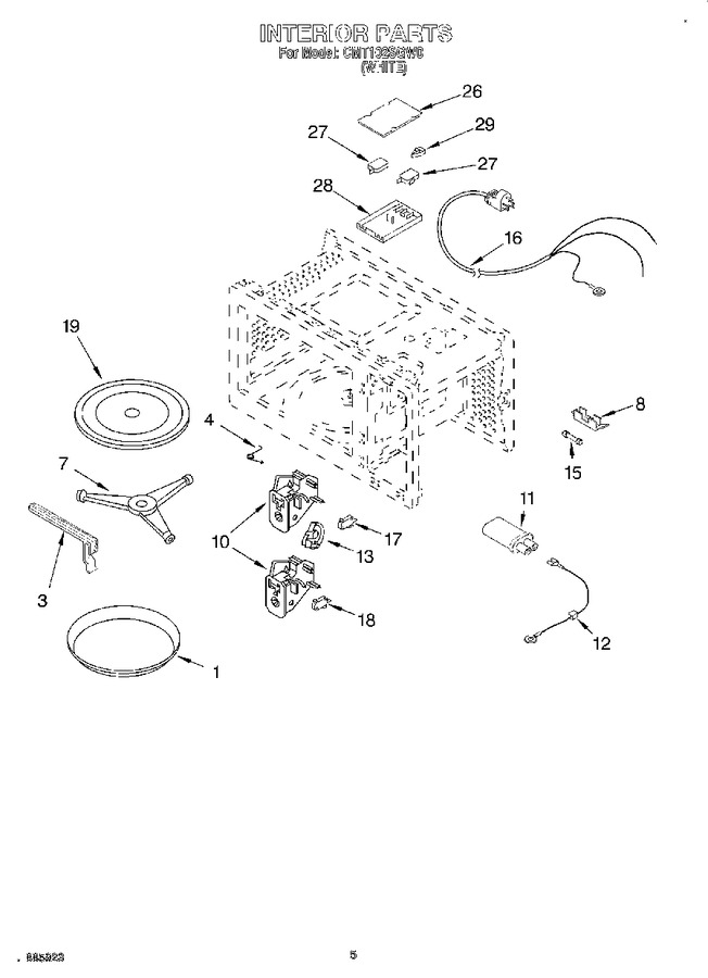Diagram for CMT102SGW0