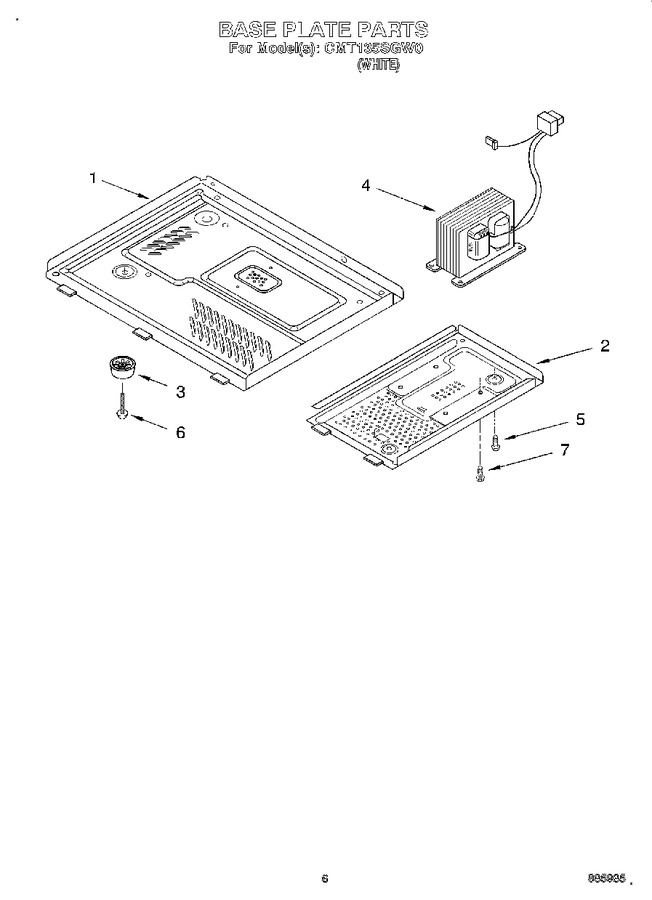 Diagram for CMT135SGW0