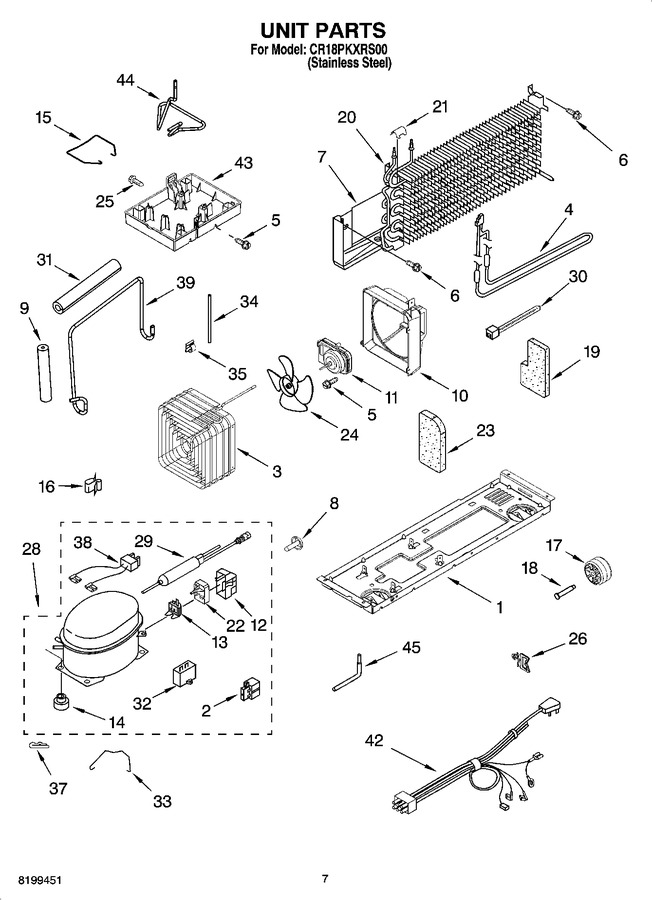 Diagram for CR18PKXRS00