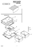 Diagram for 05 - Shelf Parts, Optional Parts