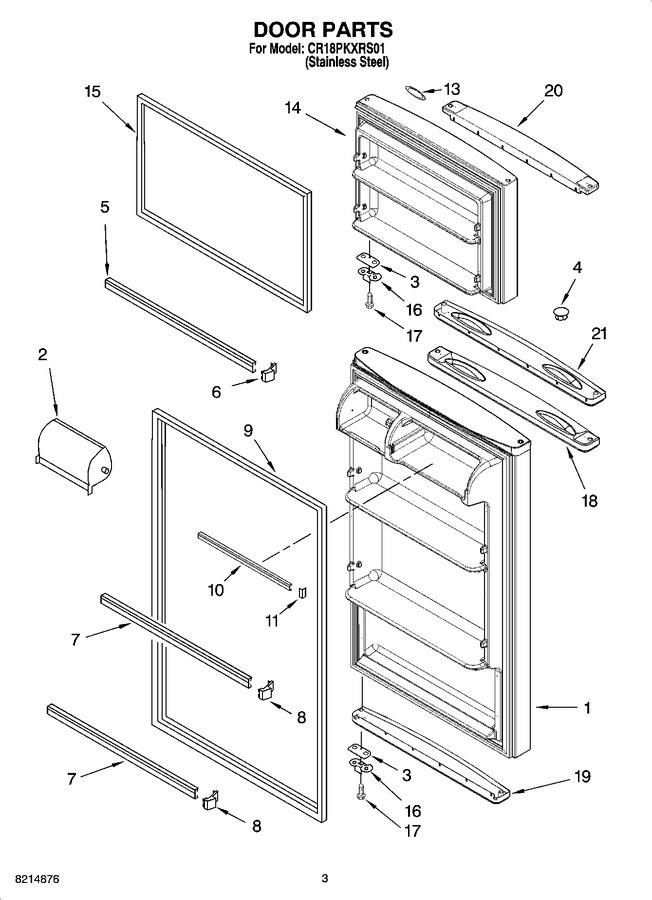 Diagram for CR18PKXRS01