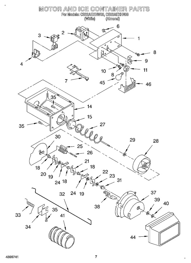 Diagram for CS22AEXHW00