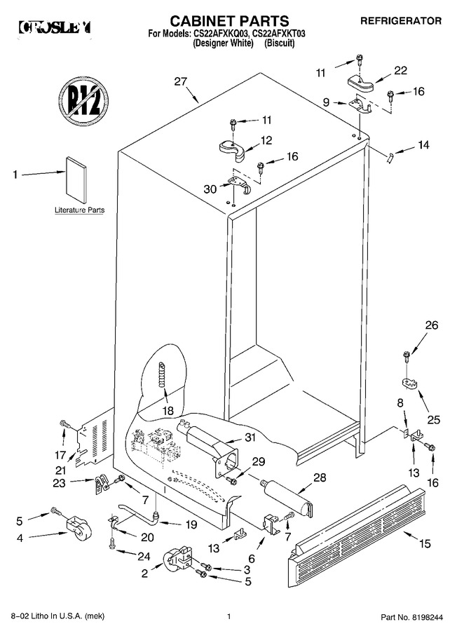 Diagram for CS22AFXKT03