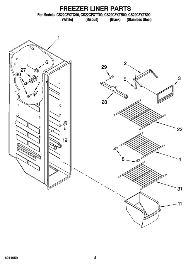 Diagram for CS22CFXTS00