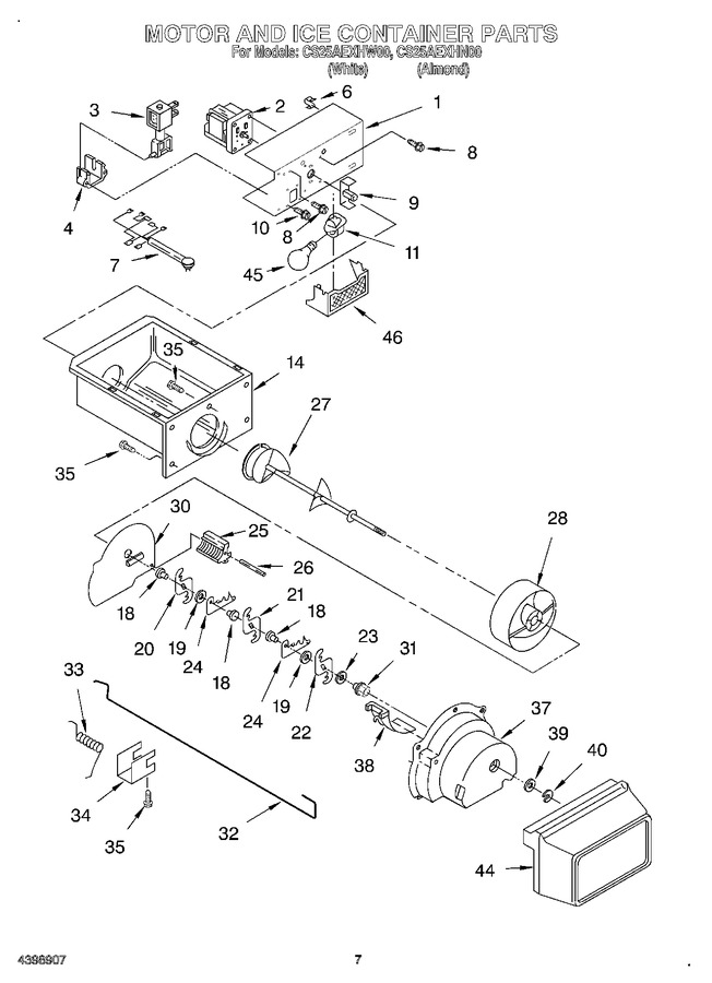 Diagram for CS25AEXHW00