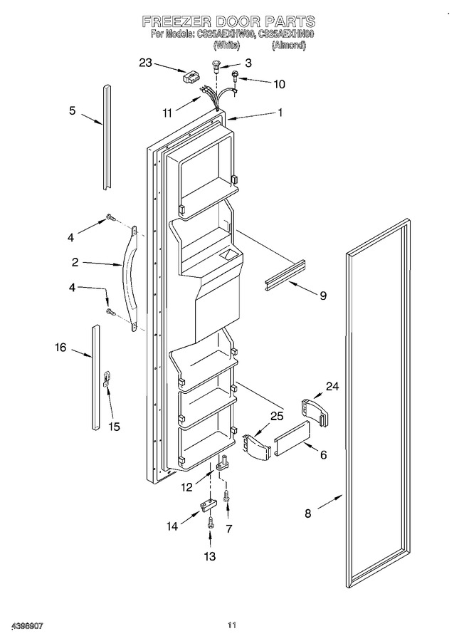 Diagram for CS25AEXHN00