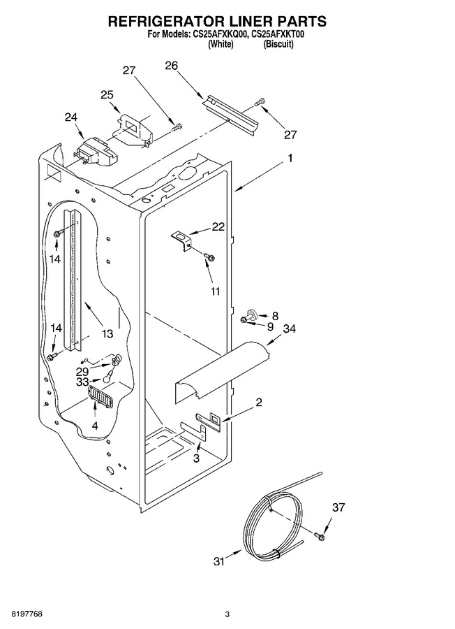 Diagram for CS25AFXKQ00