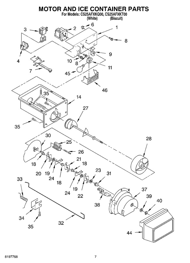 Diagram for CS25AFXKQ00