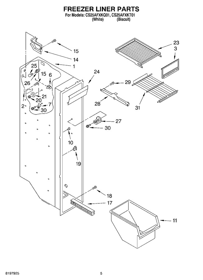Diagram for CS25AFXKQ01