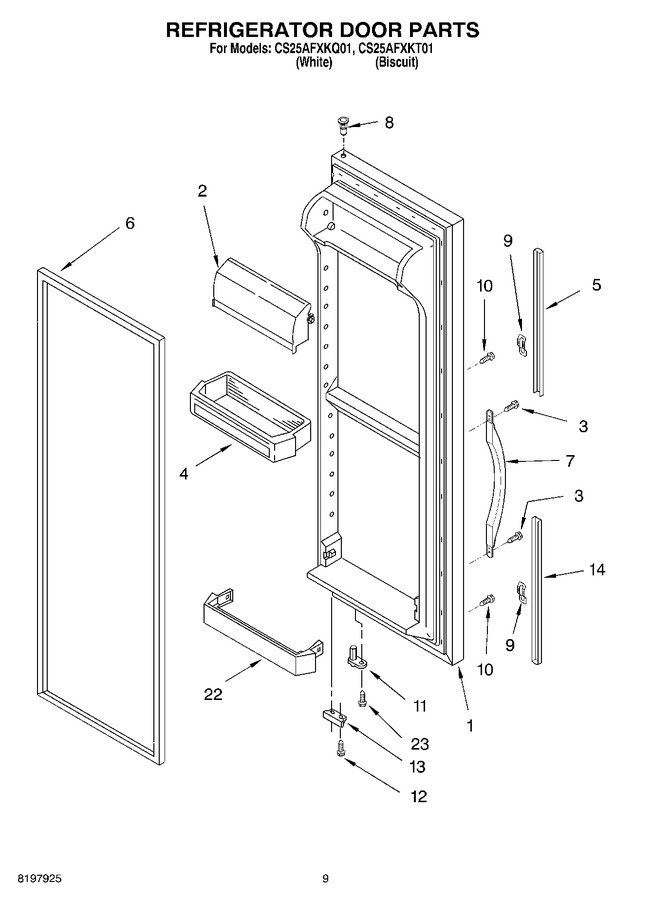 Diagram for CS25AFXKT01